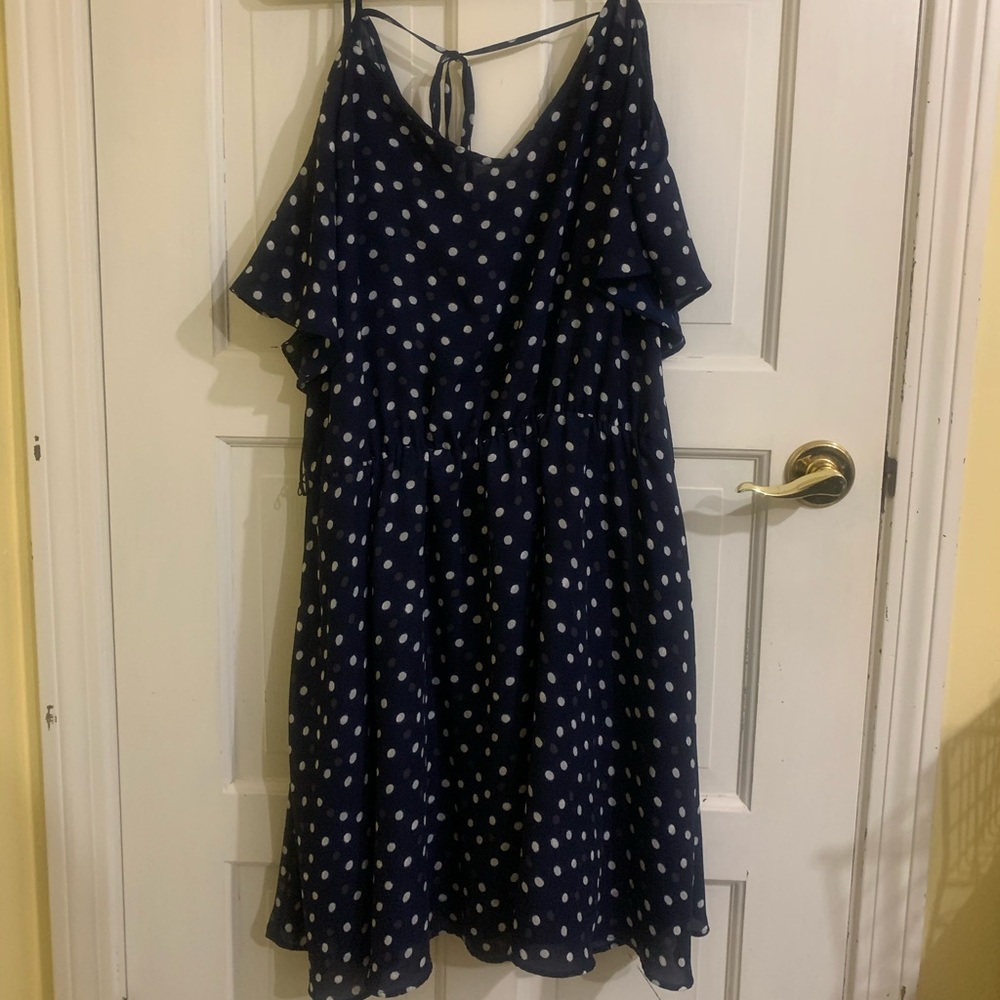 LAuren Conrad Cold Shoulder Dress